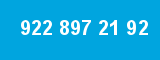 922 897 21 92 922 897 21 92